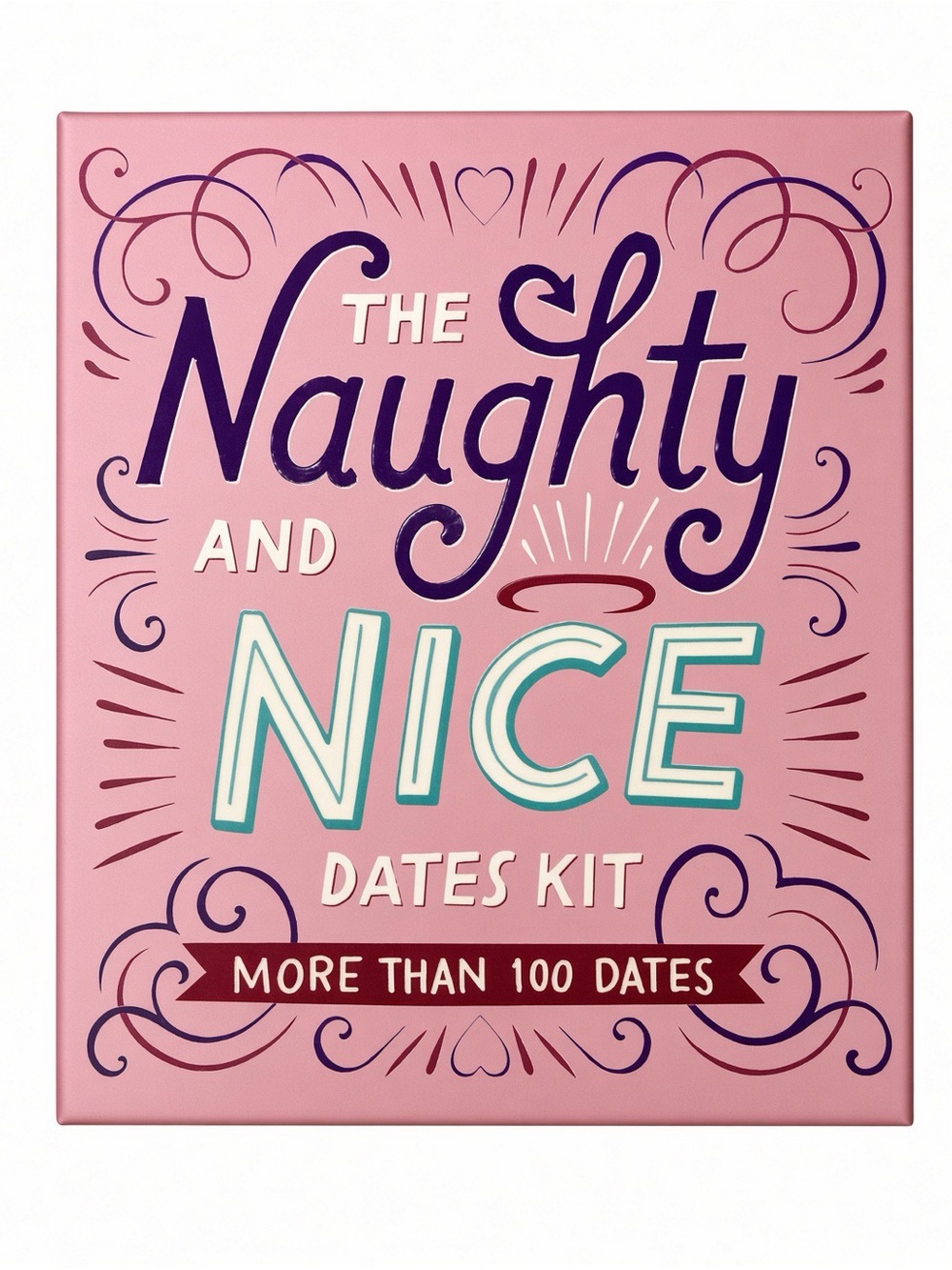 Naughty & Nice Dates Kit Running Press 104 Date Idea Cards Couples Gift